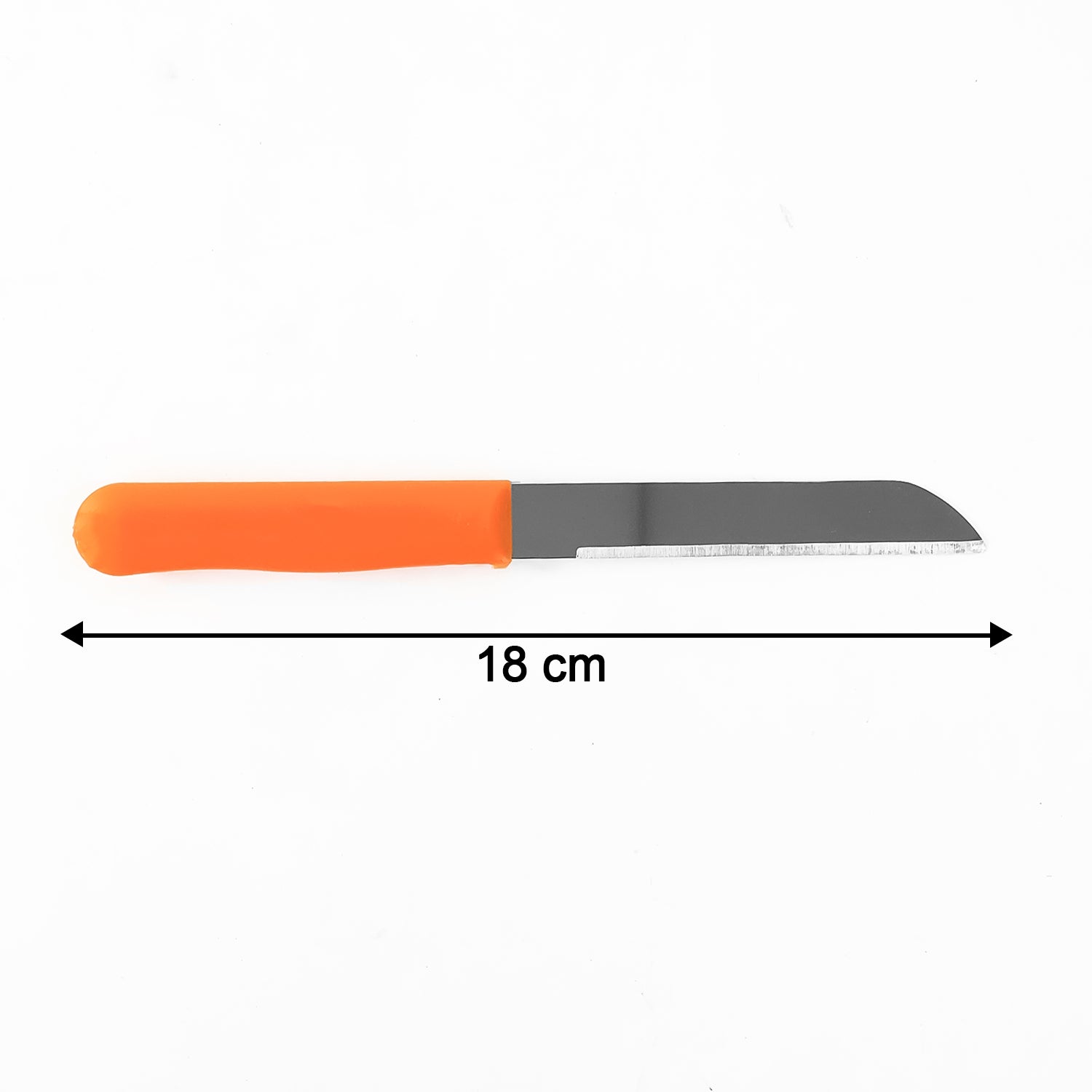 stainless steel plain knife with plastic handle pack of 1