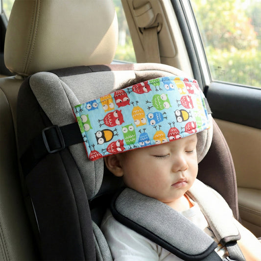 soft padded adjustable baby car seat head support strap pack of 1