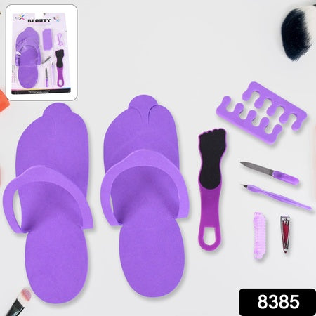 durable personal foot care tool kit pedicure accessories pack of 9