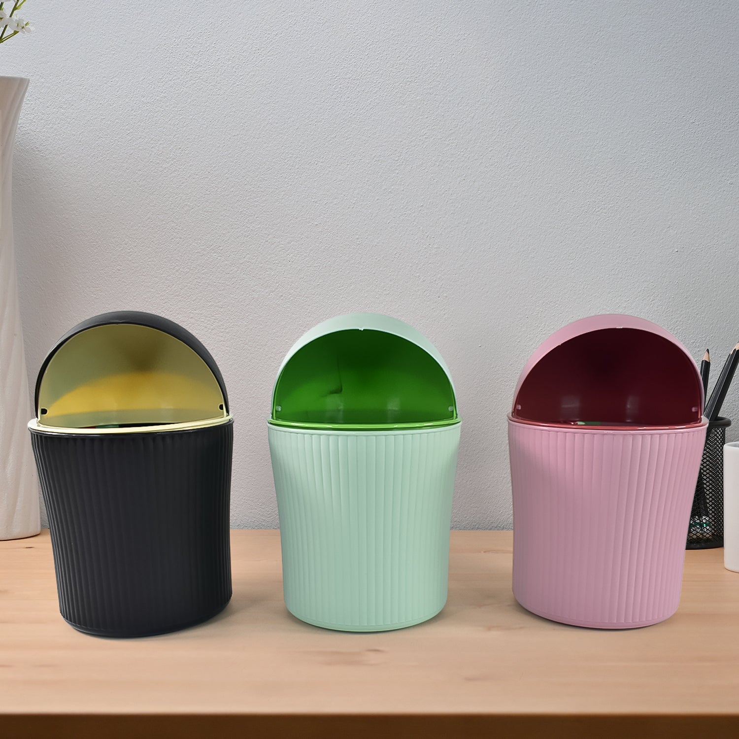 mini tabletop dustbin 1200 ml for home and office