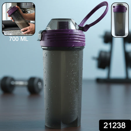 700 Ml Multipurpose Protein Shaker Bottle (1 Pc)