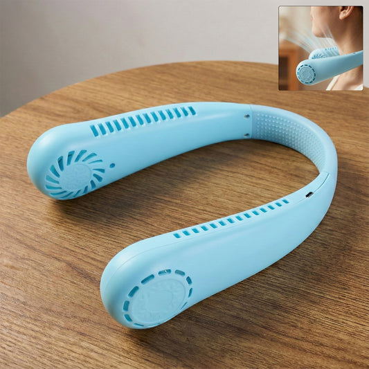 lightweight rechargeable hanging neck fan personal cooling pack of 1