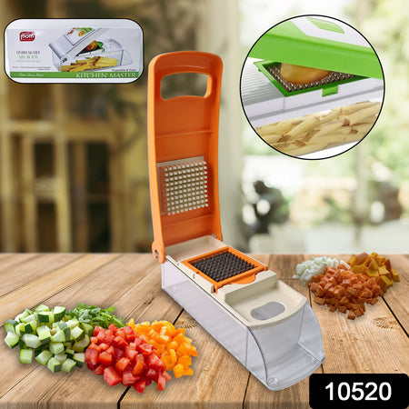 vegetable fruit chopper with abs body and stainless steel blades
