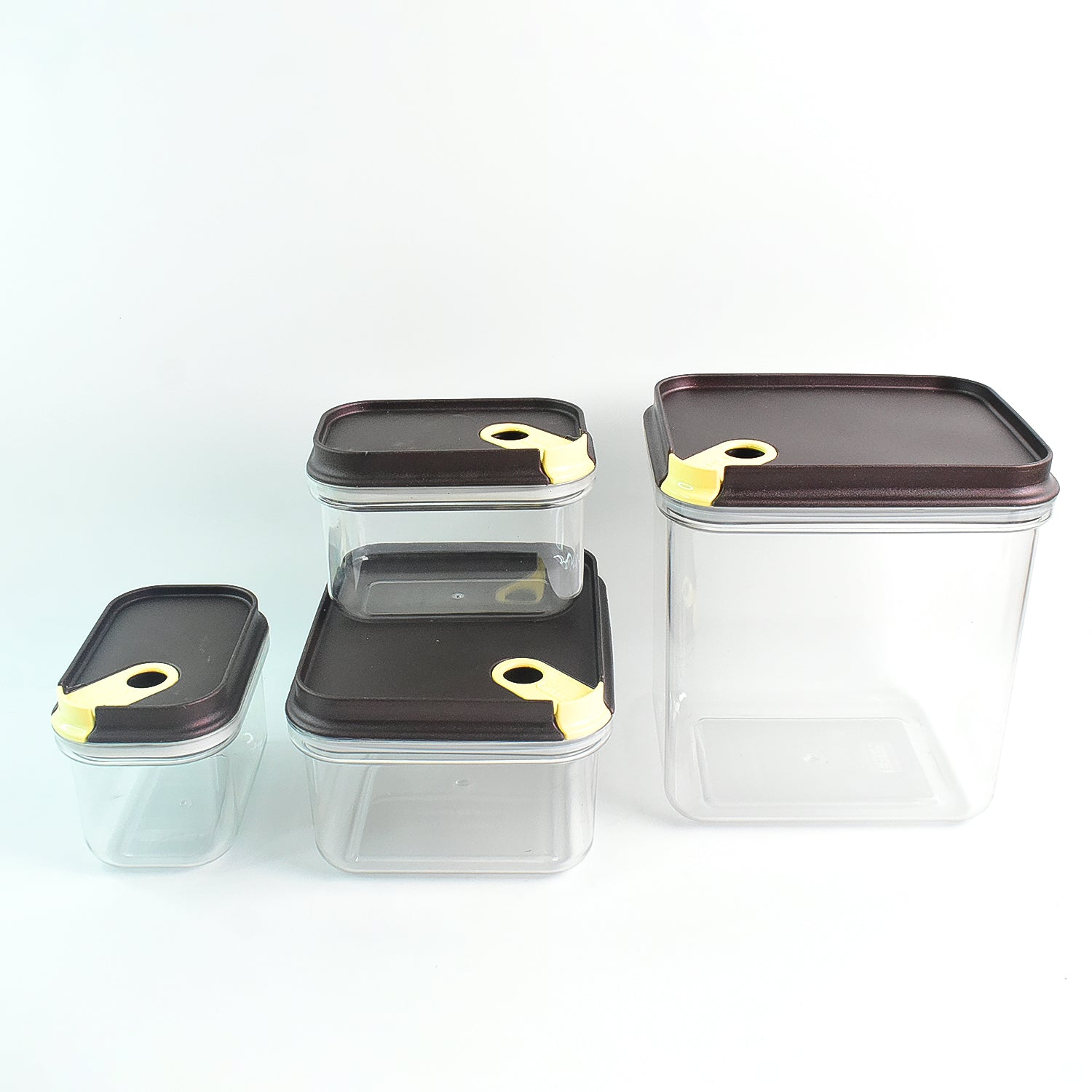 Ritu Push N Lock Airtight Food Storage Container Set (4 Pc)