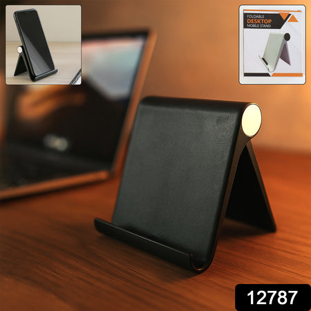 plastic foldable desktop mobile stand slim design pack of 1