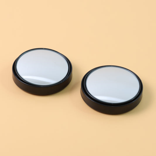 stick-on convex side mirror blind spot set pack of 2 lightweight durable