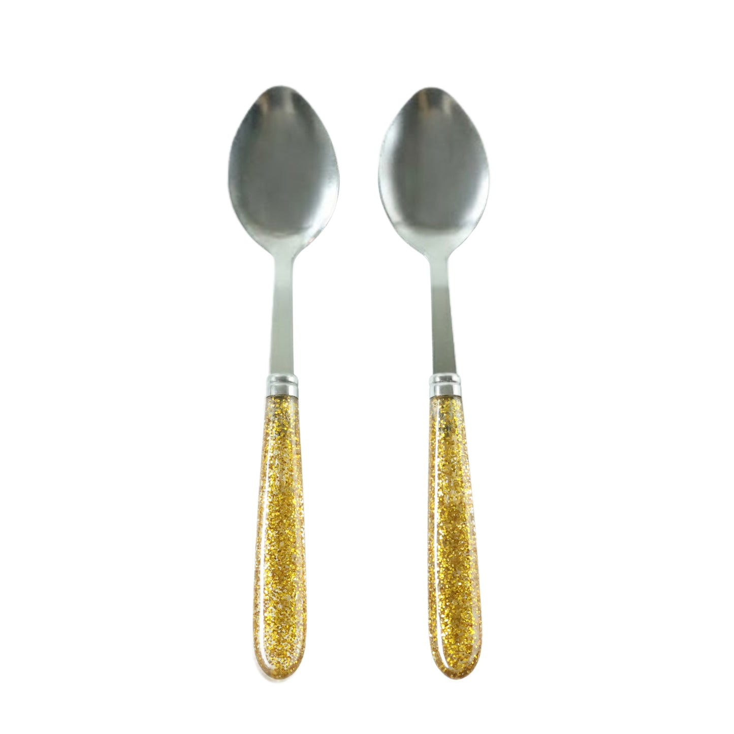 stainless steel dining spoon set pack of 2 for daily use