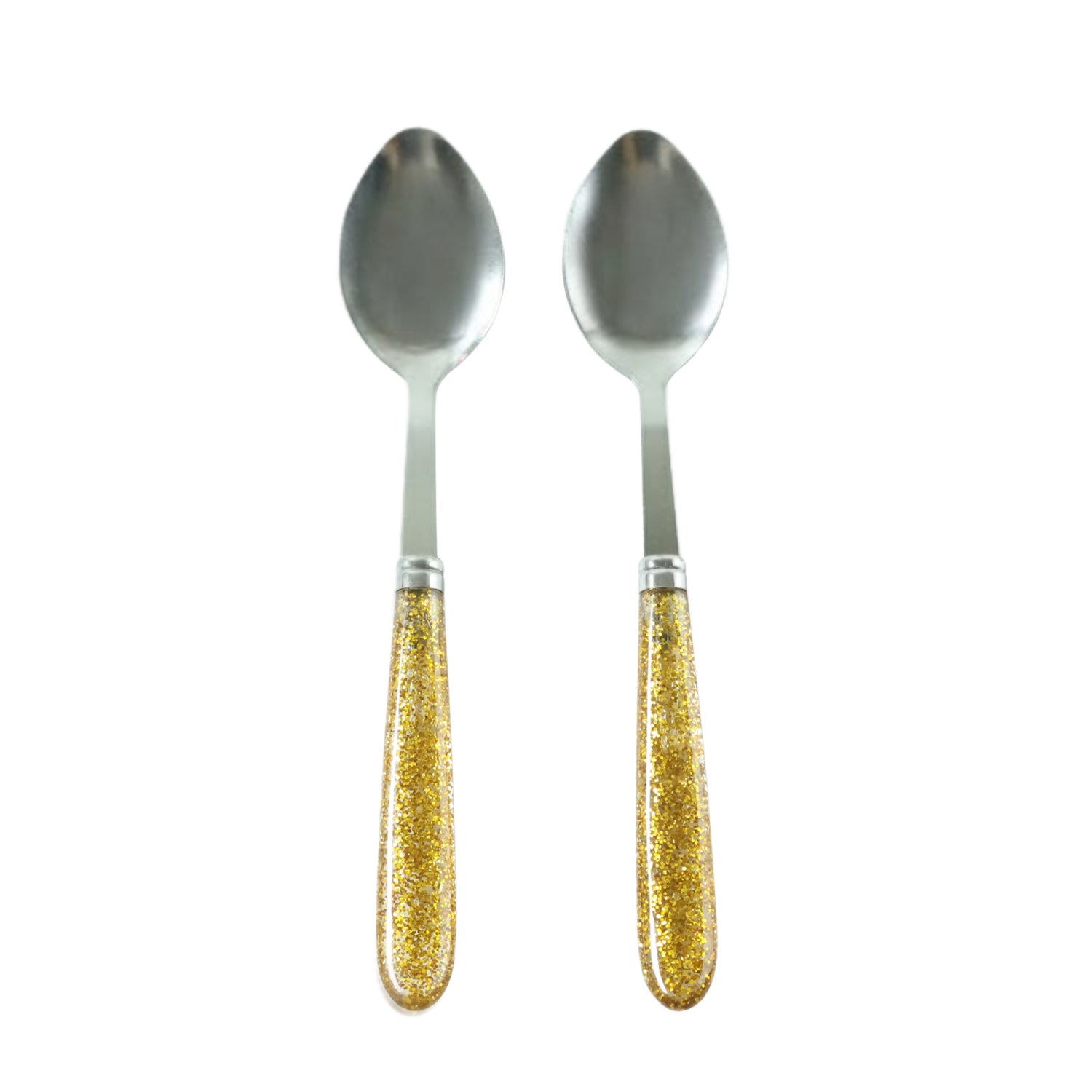 stainless steel dining spoon set pack of 2 for daily use