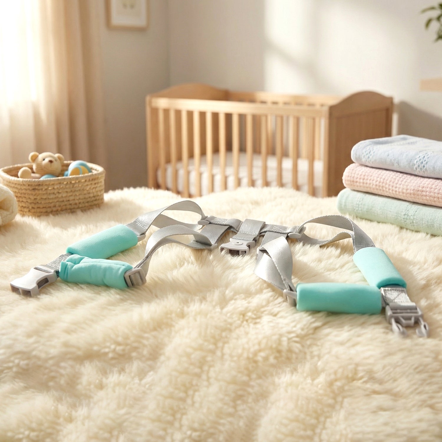 soft padded adjustable baby safety harness support belt pack of 1