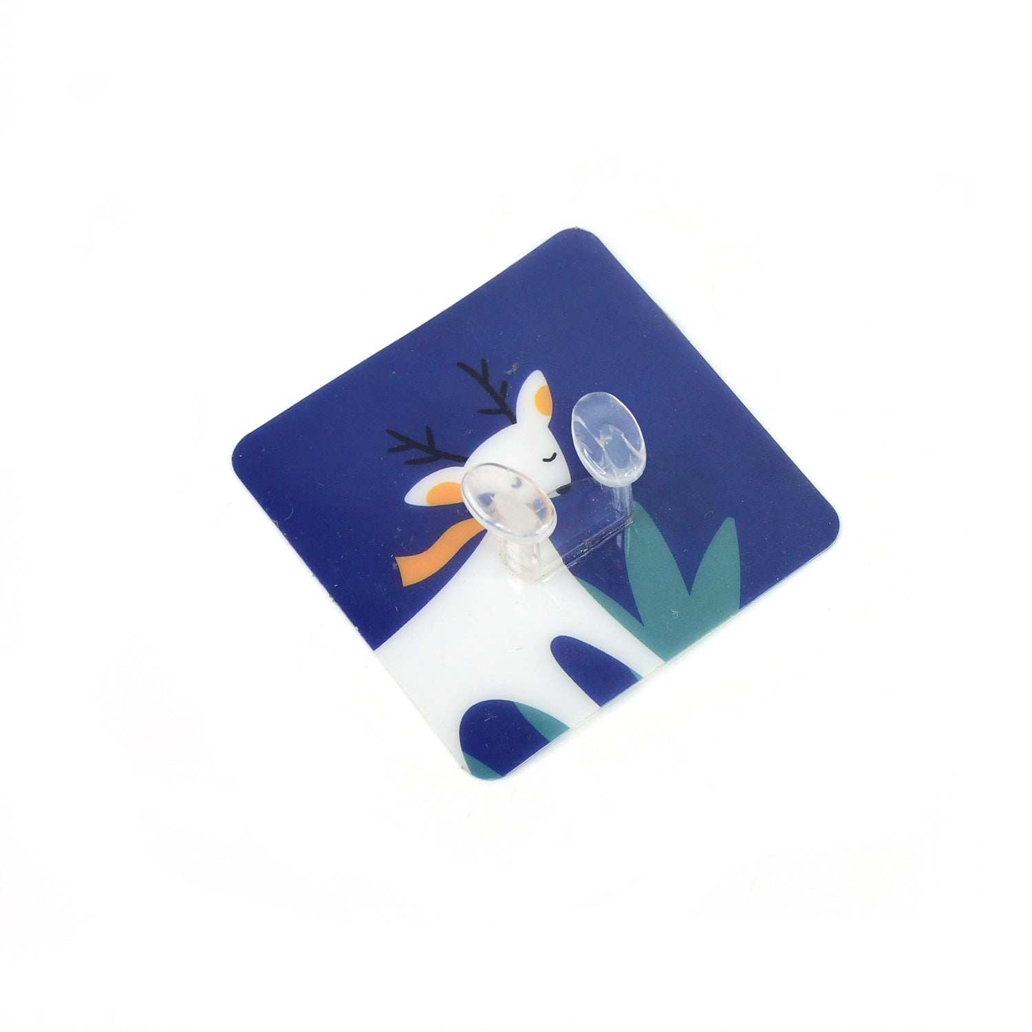 self-adhesive wall hook 7 cm for toothbrush socket plastic pack of 1