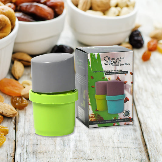 dry fruit slicer 7 cm plastic kitchen tool