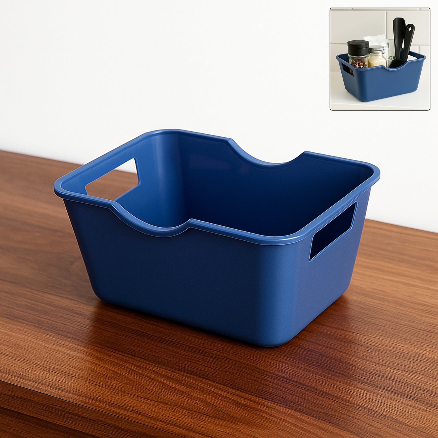 multi-purpose storage basket organizer 15 x 10.5 cm