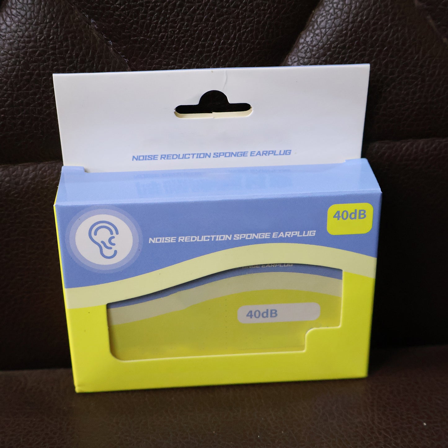 soft polyurethane foam ear plugs with portable storage box pack of 5 pairs