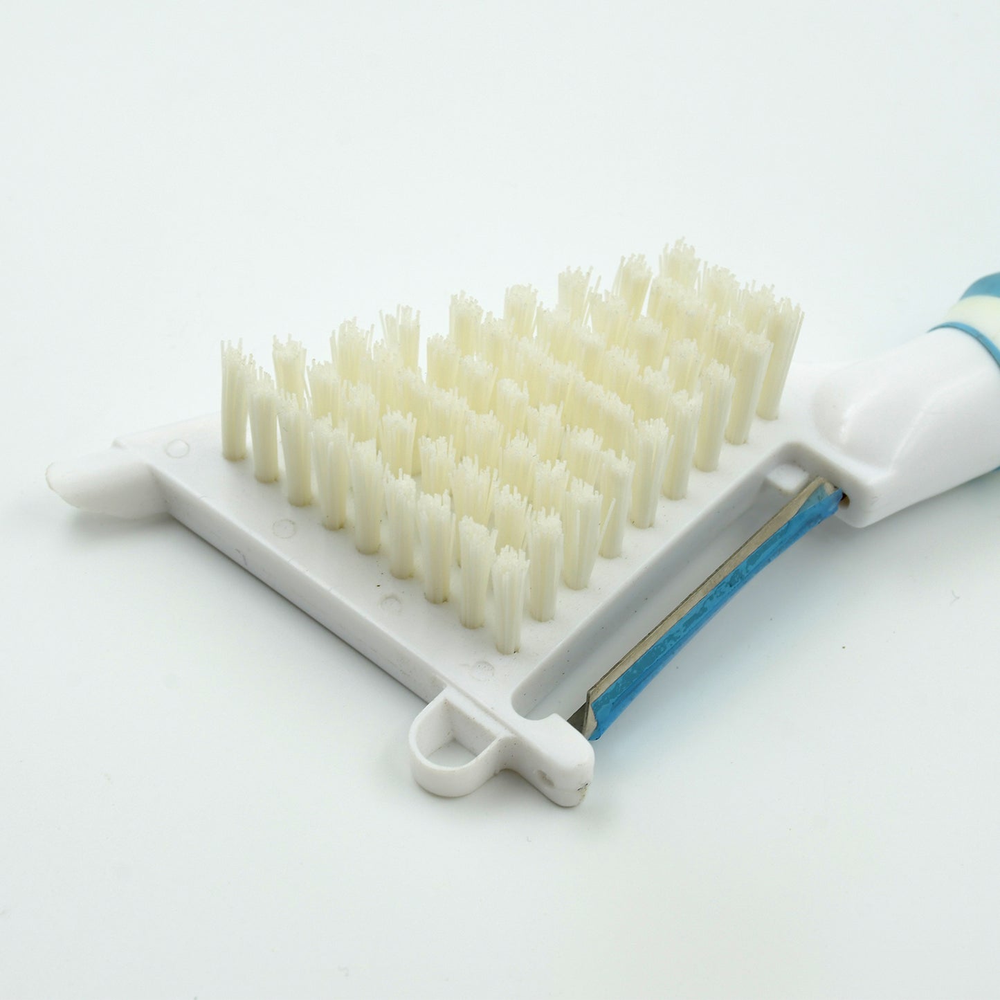 multipurpose peeler brush 34 cm with stainless steel blade and ergonomic handle