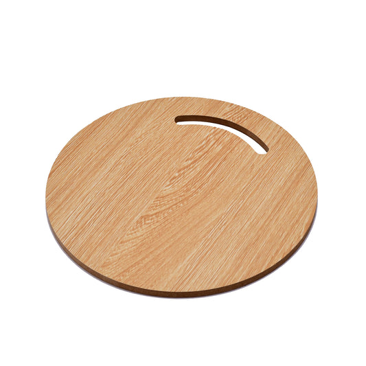 wooden round chopping board 25 cm for kitchen use