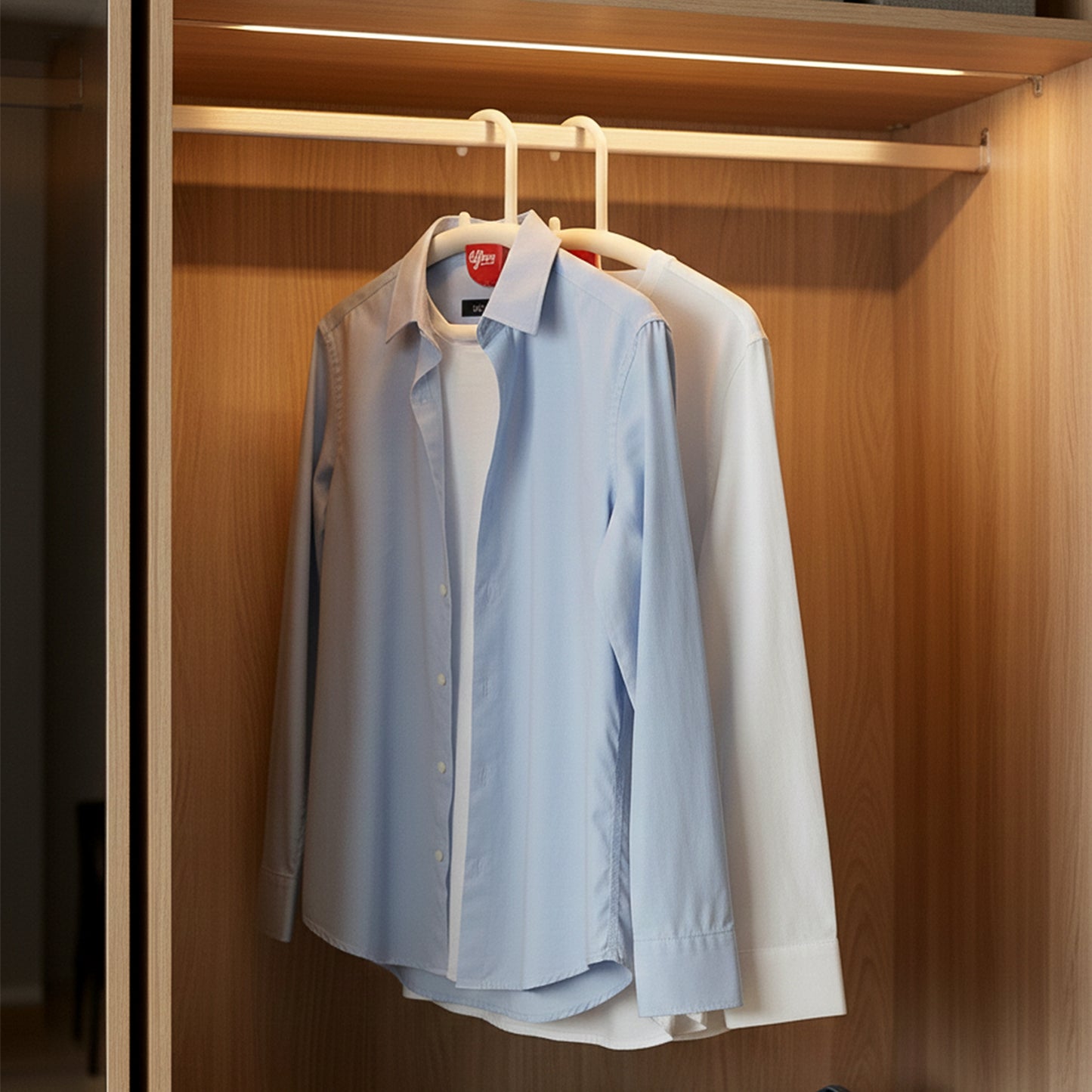 plastic multipurpose anti-slip clothes hanger with fragrance holder pack of 1