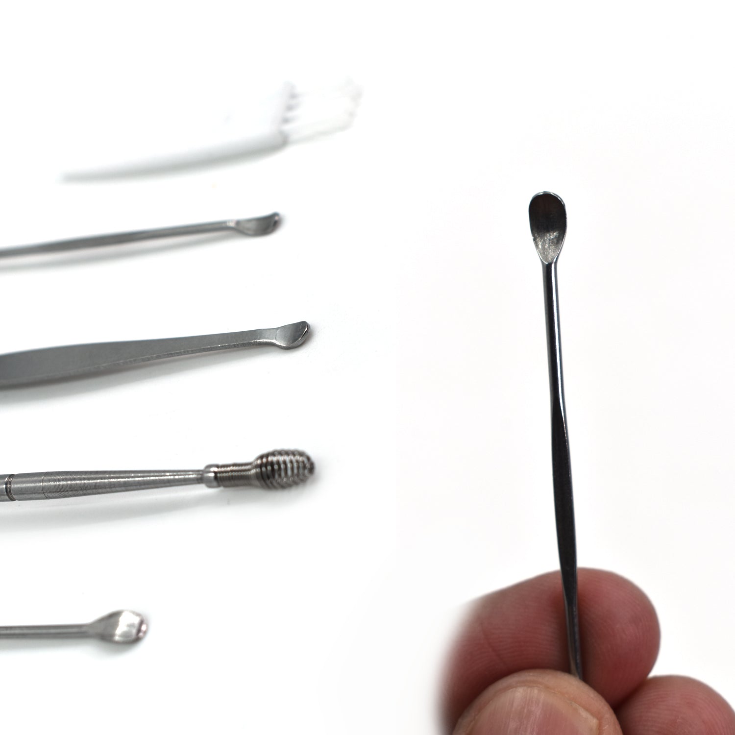 stainless steel earwax removal kit ear cleansing pack of 6