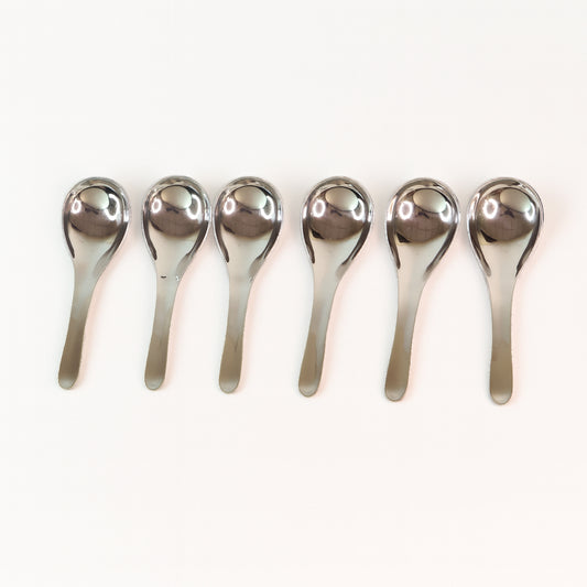 stainless steel soup spoon set pack of 6 for dining