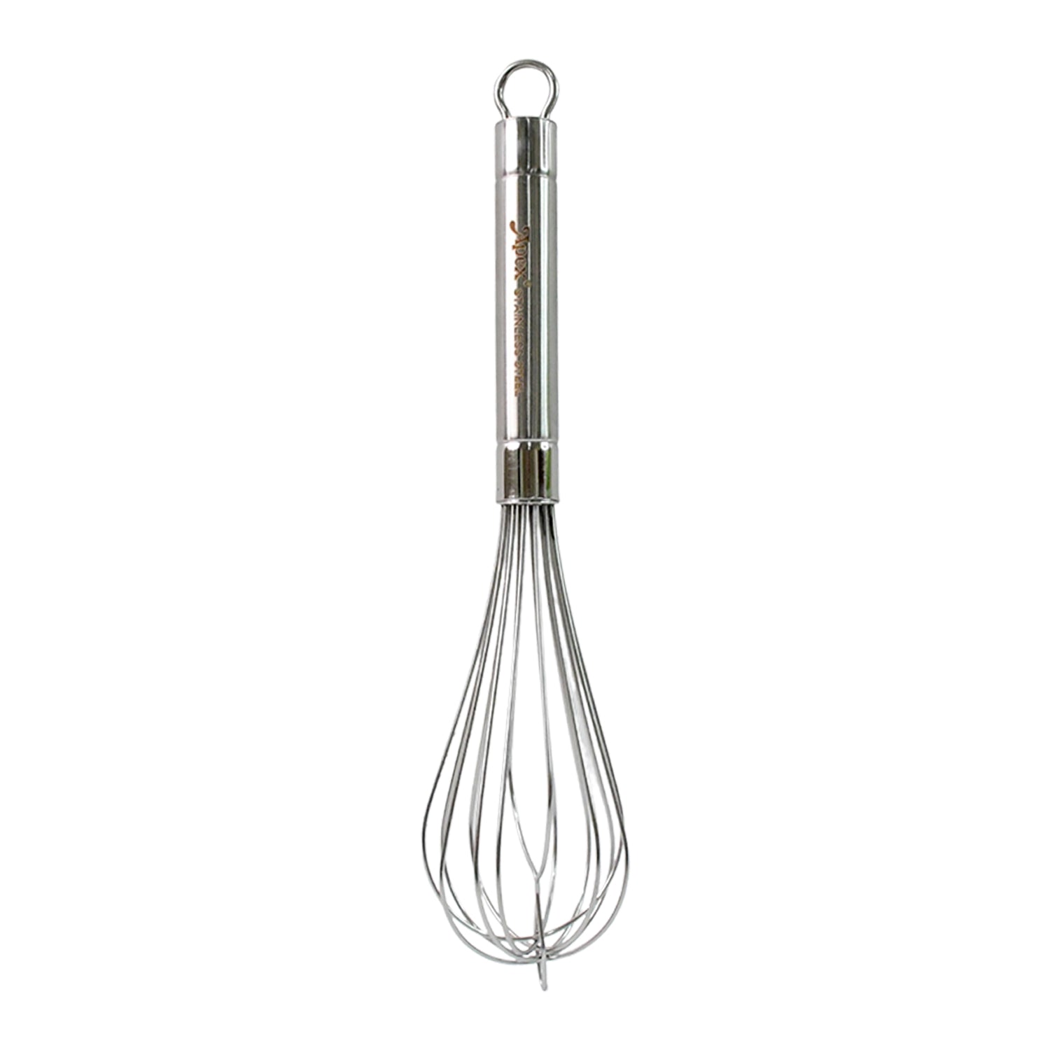 large stainless steel hand whisk for mixing