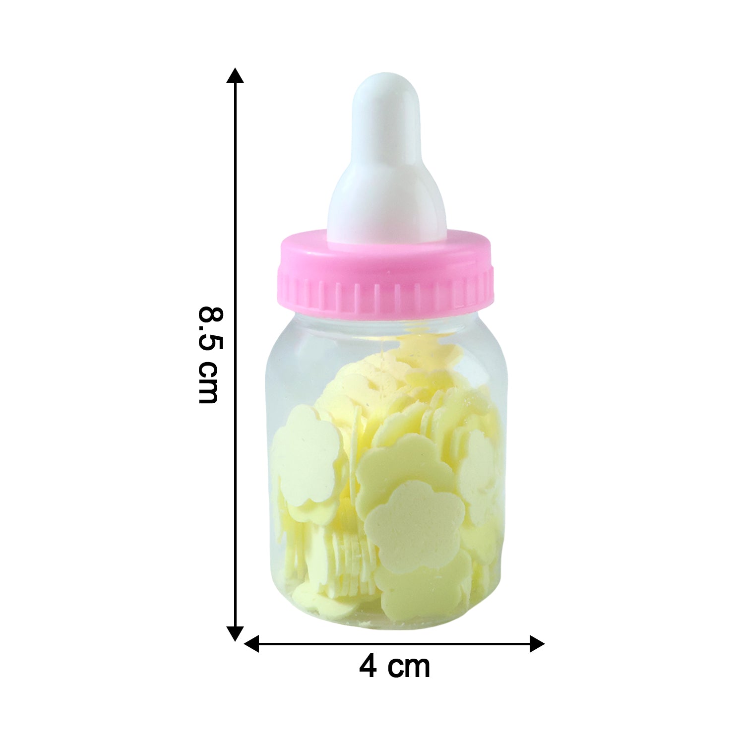 Portable Baby Bottle Shape Hand Wash Soap Paper Sheets Set (1 Set)
