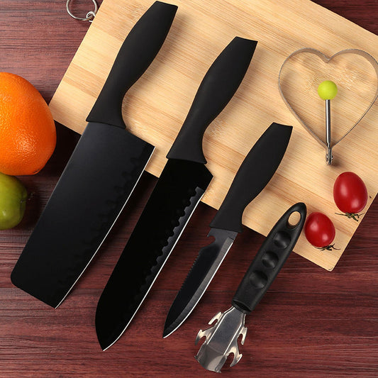 kitchen knife set stainless steel 32 cm pack of 5