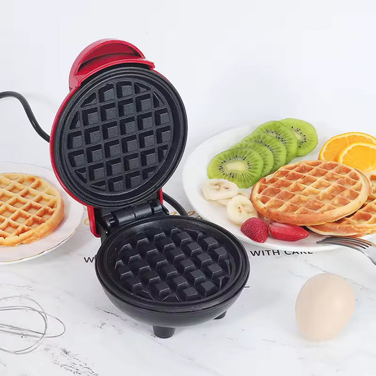 mini waffle maker 4 inch nonstick surface