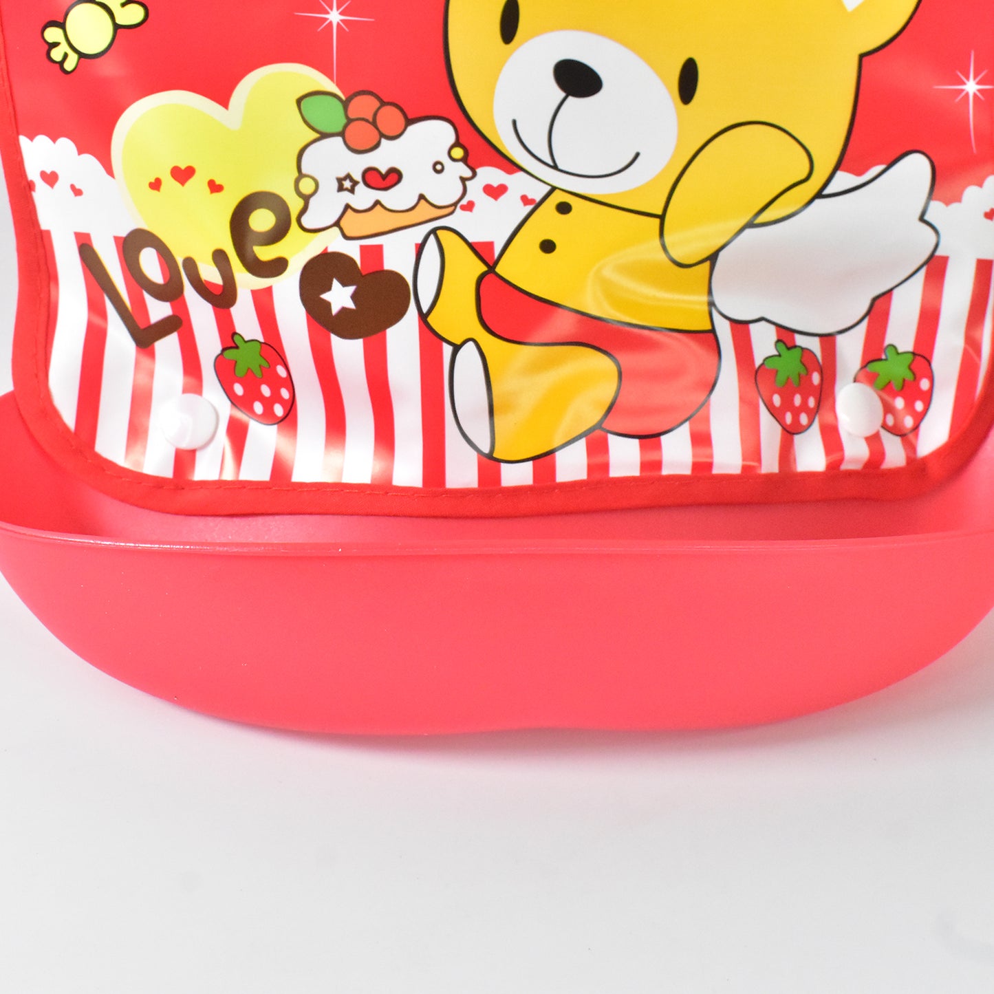 waterproof soft fabric baby bib 27 cm x 21 cm pack of 1