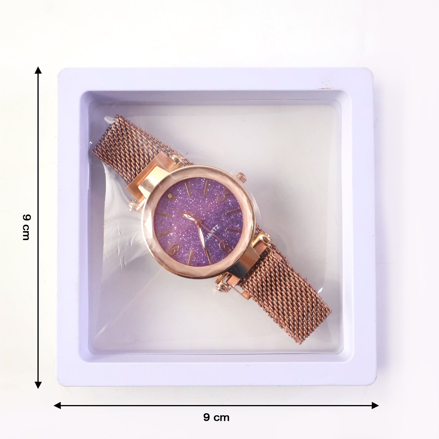 Elegant Womens Analog Wrist Watch With Display Box