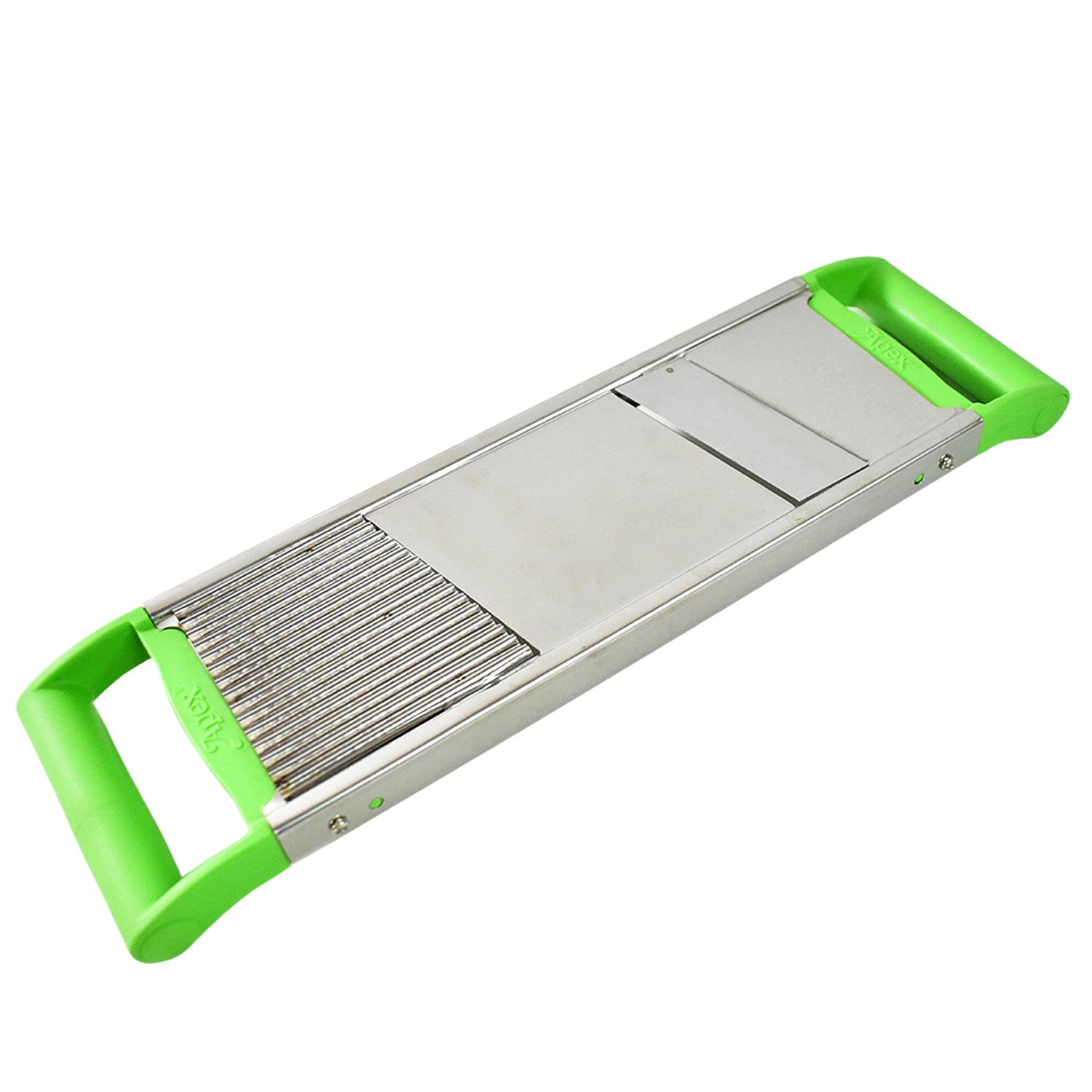 vegetable slicer 33 cm stainless steel with dual blades