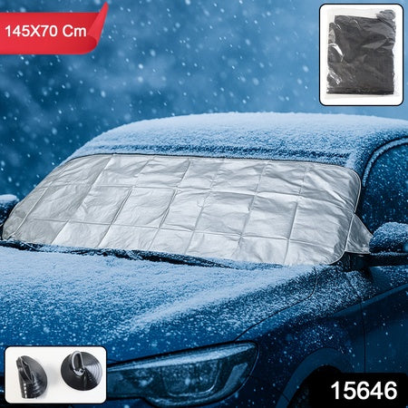 high-density waterproof car windshield protection cover 145×70 cm pack of 1