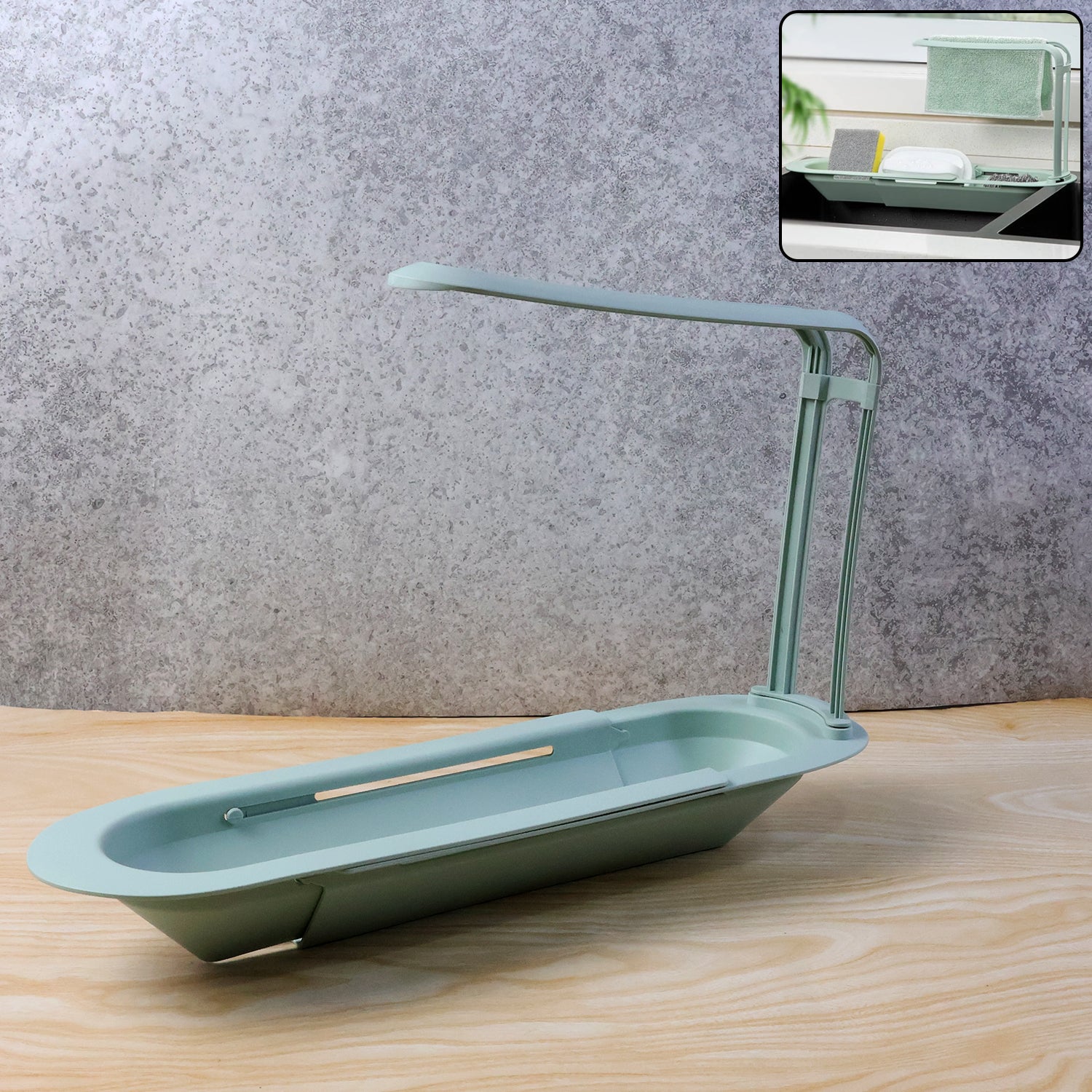 Plastic Telescopic Sink Storage Rack