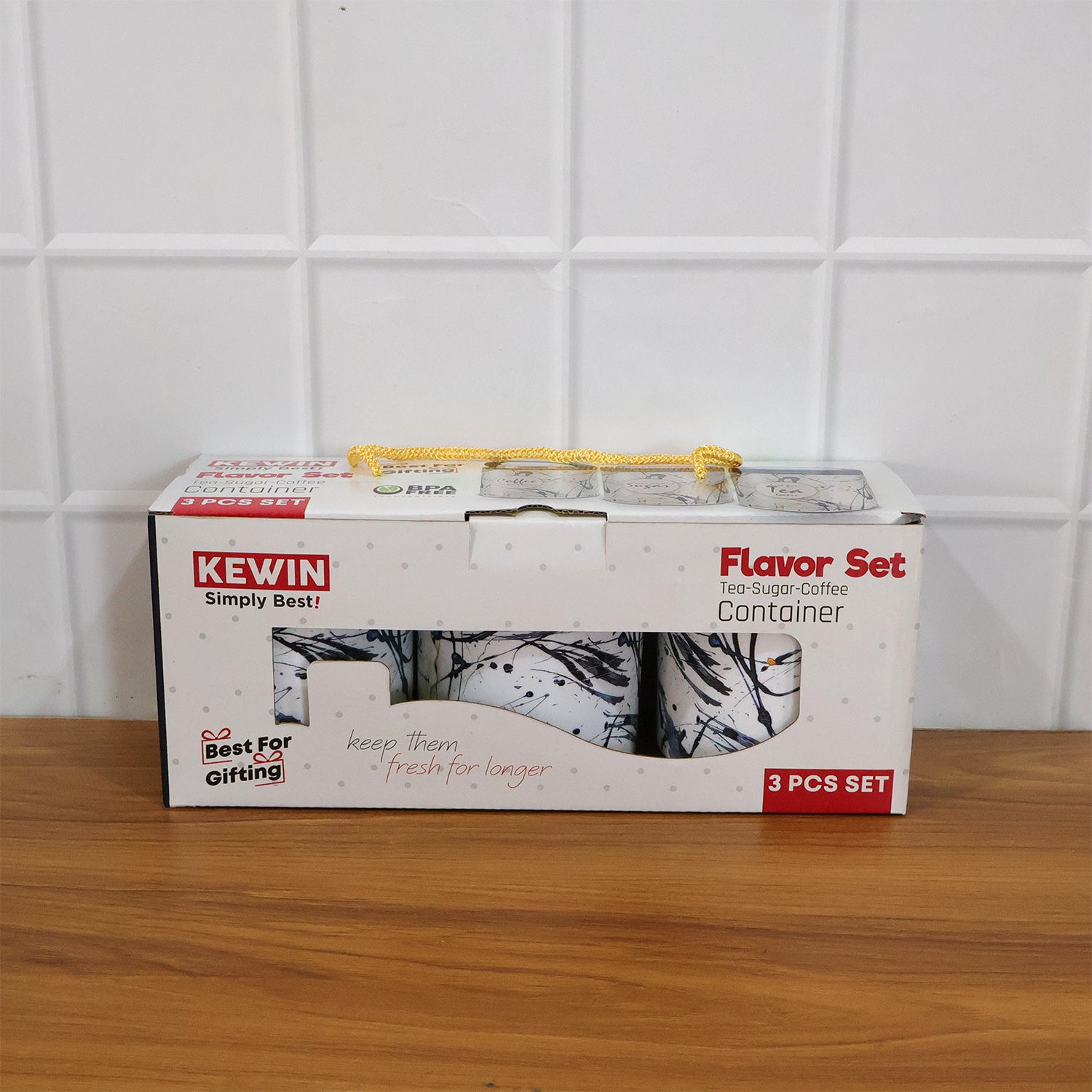 multipurpose plastic storage container set of 3 for kitchen use with airtight lids