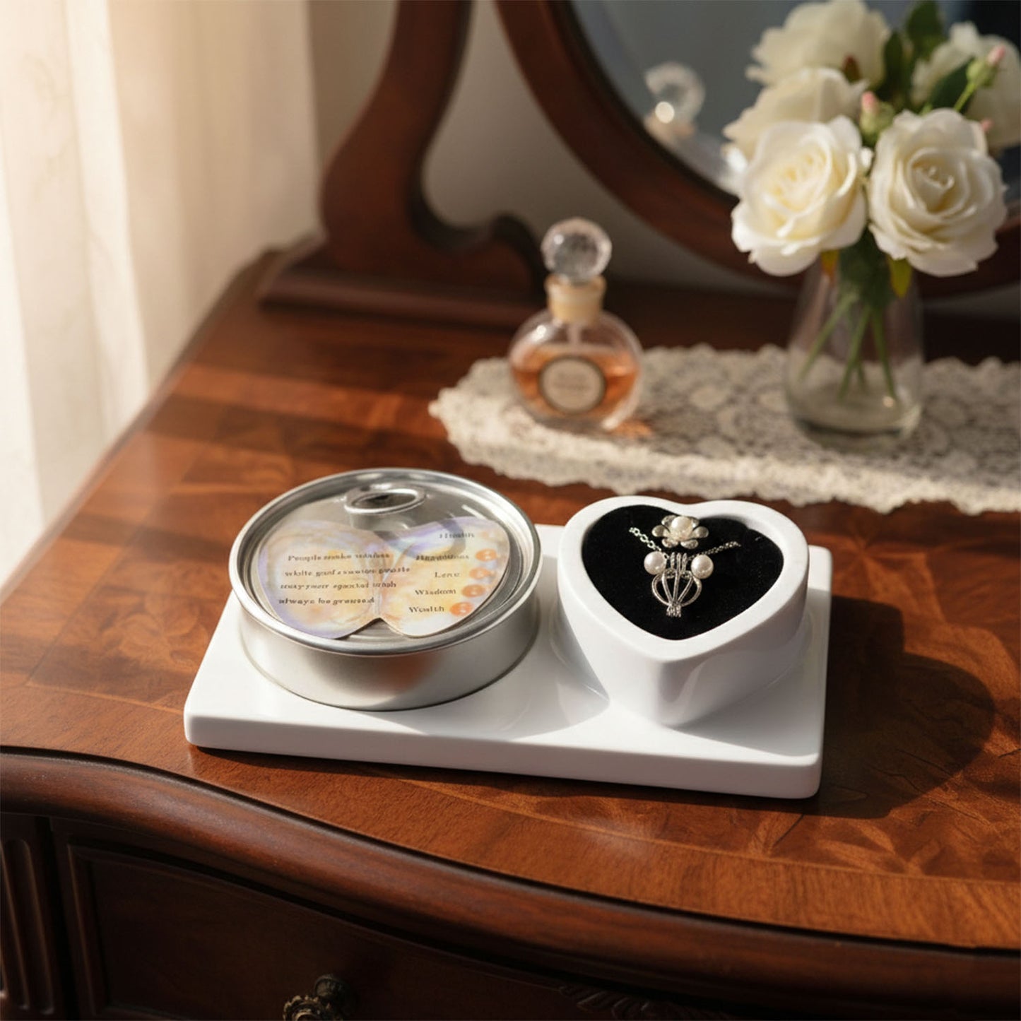 Wish Pearl Necklace Gift Set (1 Set  Mix Desgin)