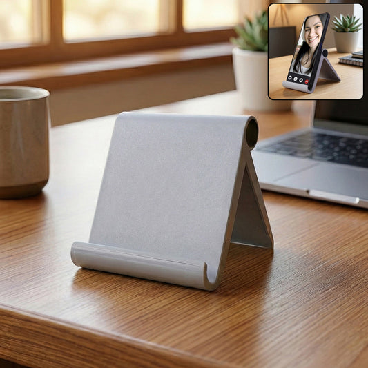 plastic foldable desktop mobile stand foldable design pack of 1