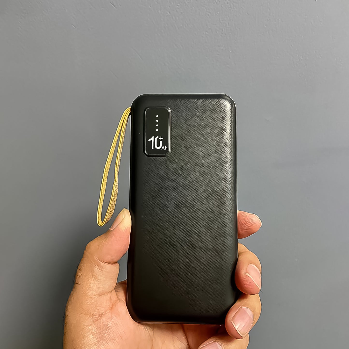 lithium polymer power bank 10000mah with mobile holder pack of 1