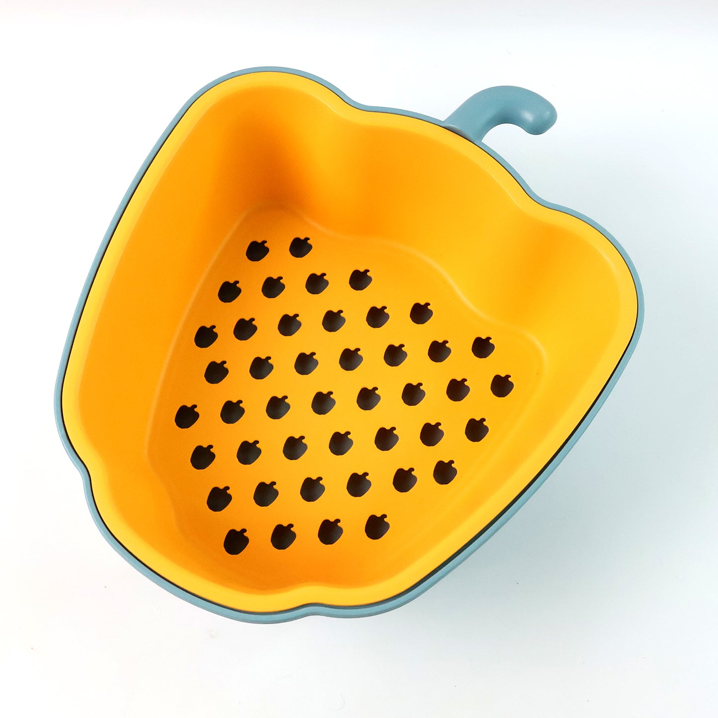 washing bowl 28 cm with removable strainer for rinsing and draining