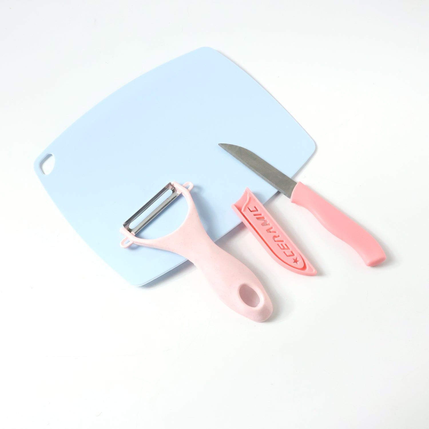 3-in-1 Multipurpose Fruit And Vegetable Cutting Board Set (1 Set)