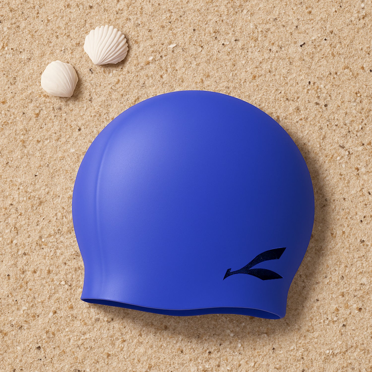 silicone swimming cap waterproof stretchable pack of 1