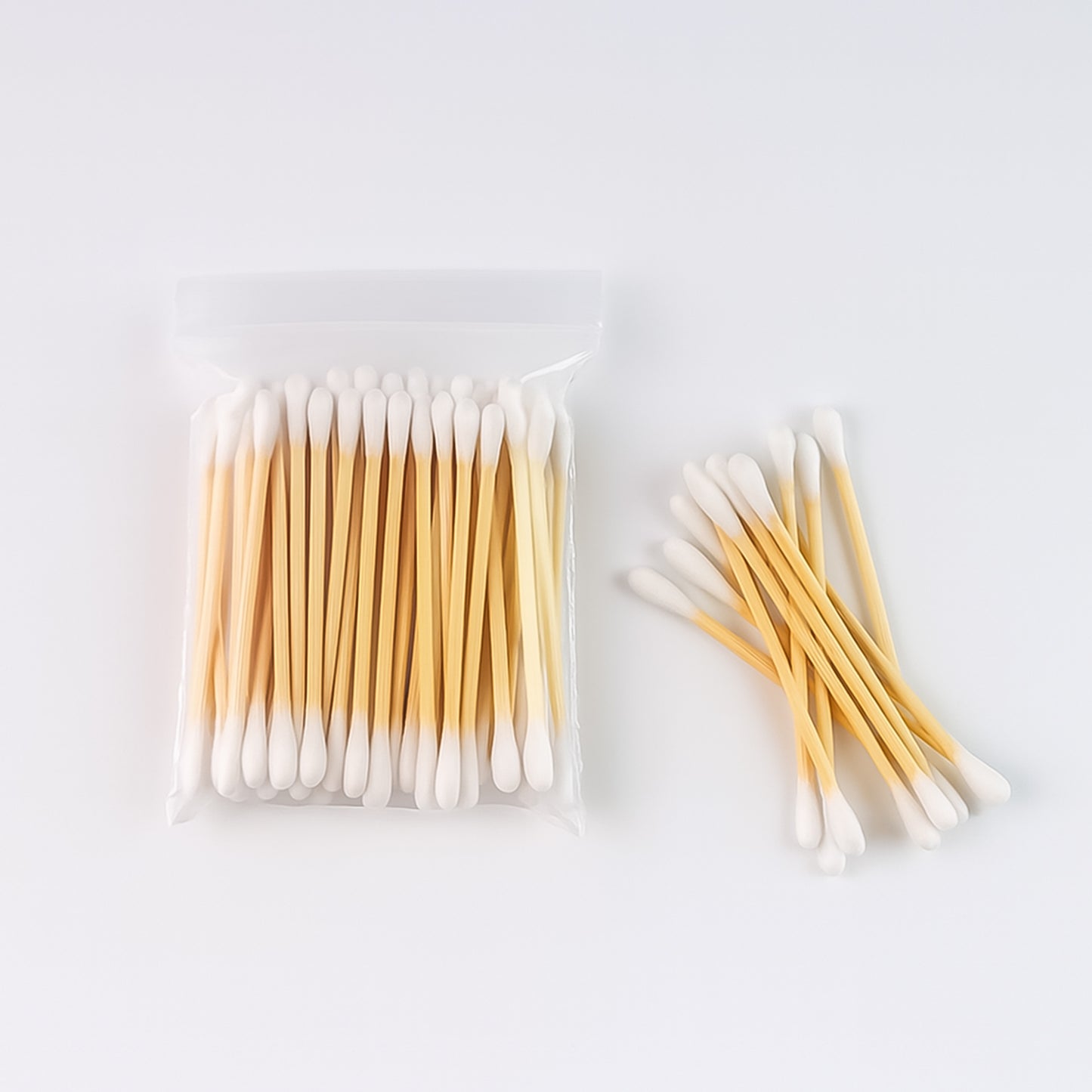 wooden cotton ear buds biodegradable 7 cm length pack of 100