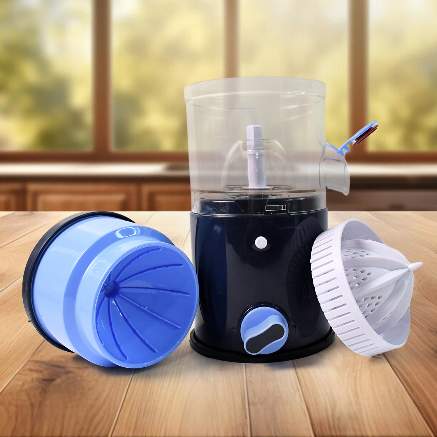 manual juicer compact with vacuum lock base for kitchen use pack of 1