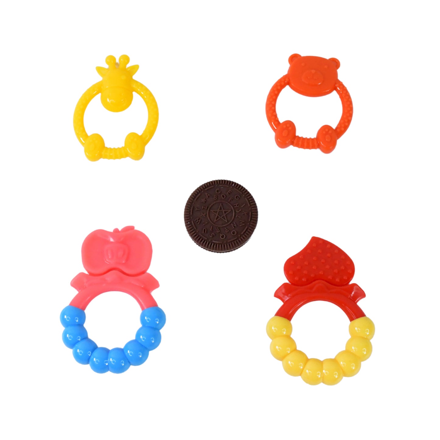 silicone baby teething toy soft BPA free pack of 1