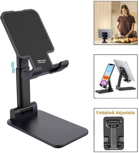 aluminum and silicone foldable mobile stand adjustable height pack of 1