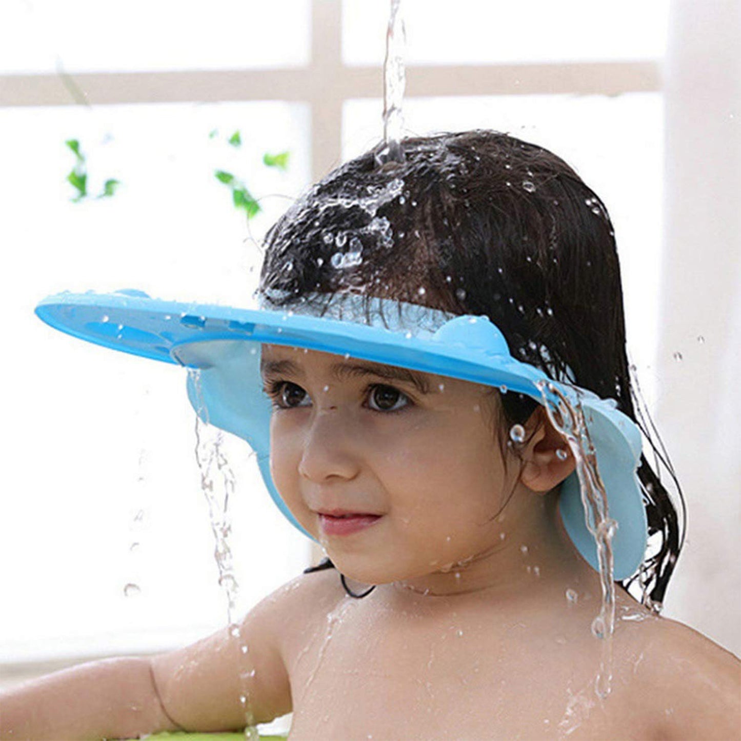 silicone baby shower cap small pack of 1