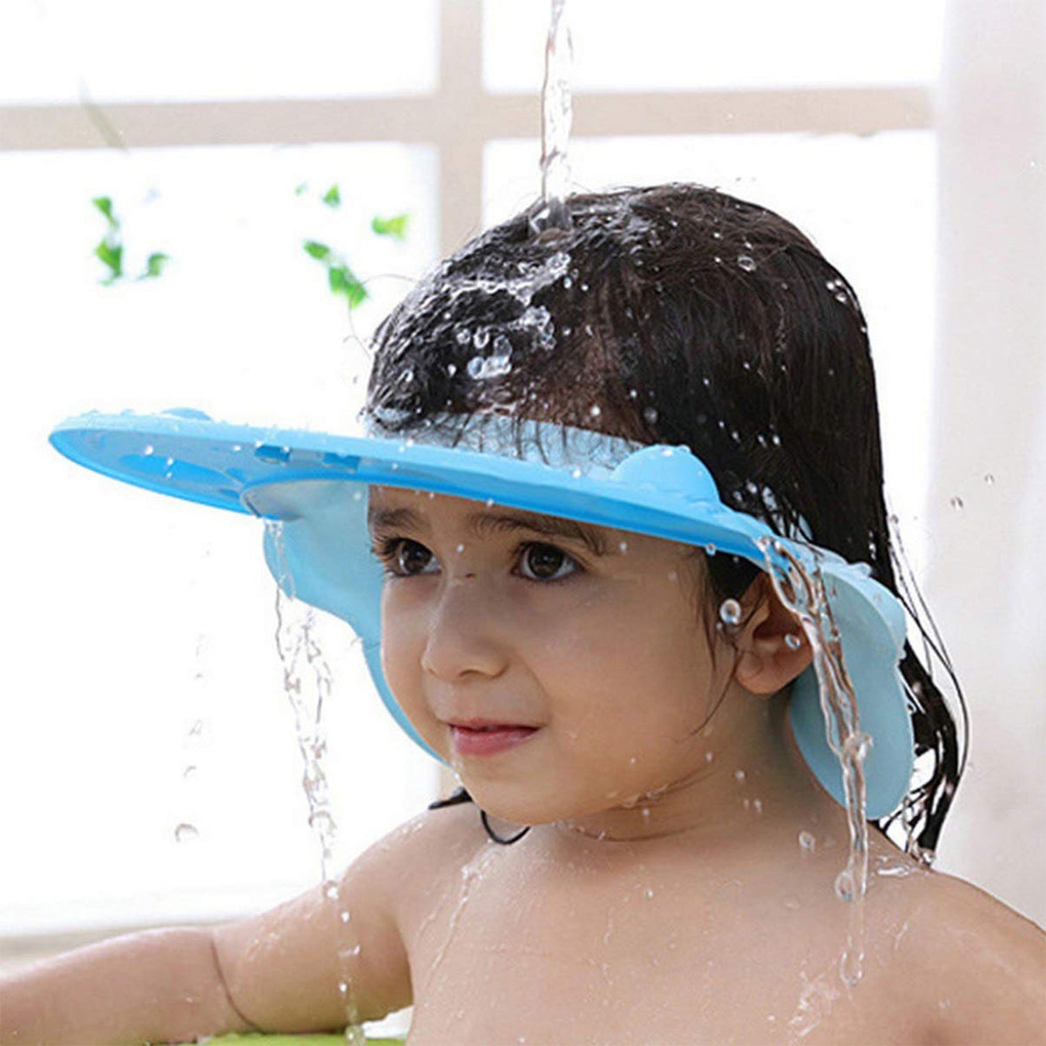 silicone baby shower cap small pack of 1