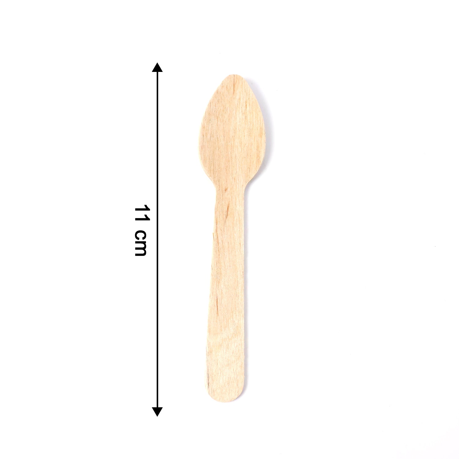wooden tea spoon 110mm pack of 30