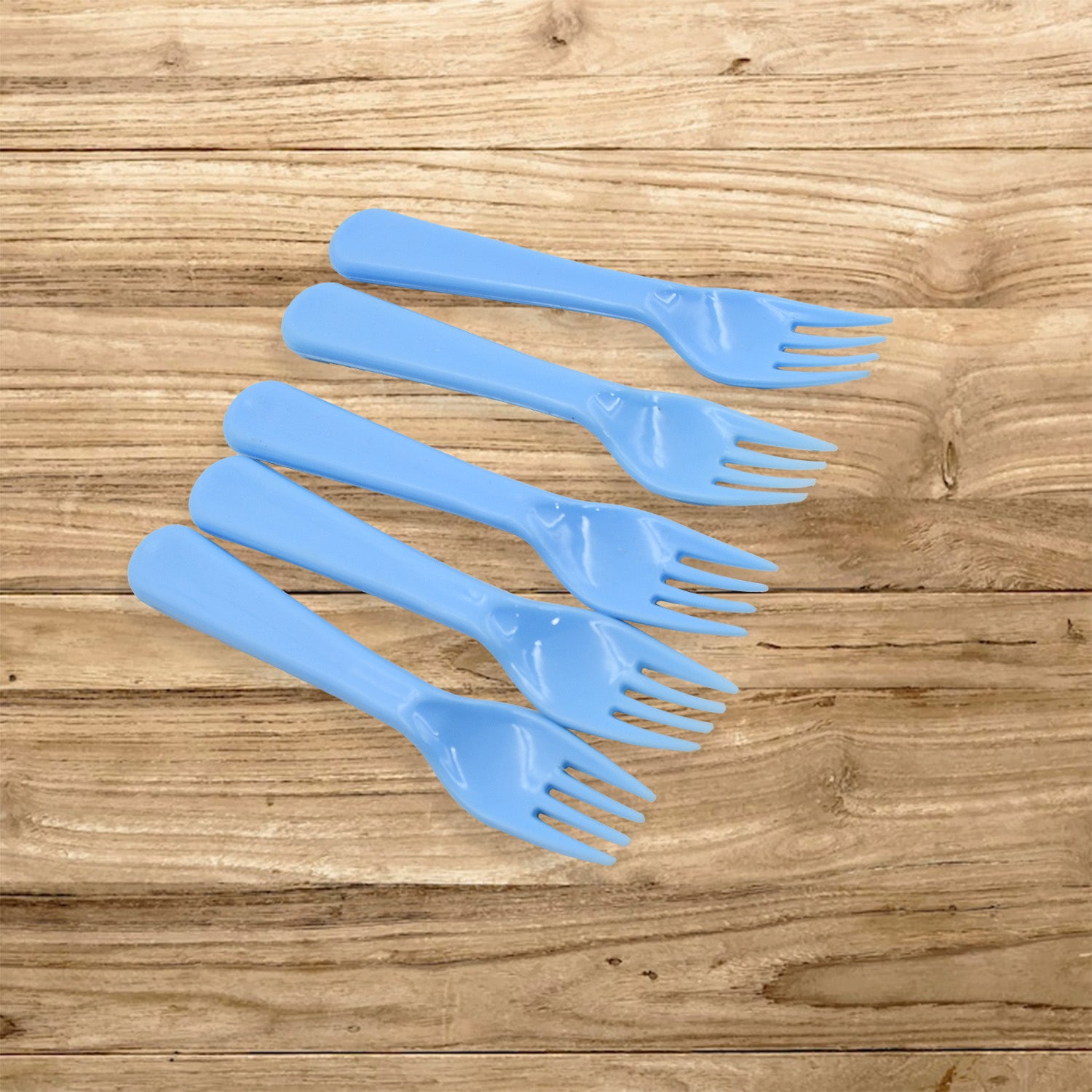 plastic forks 16 cm pack of 5 for serving food