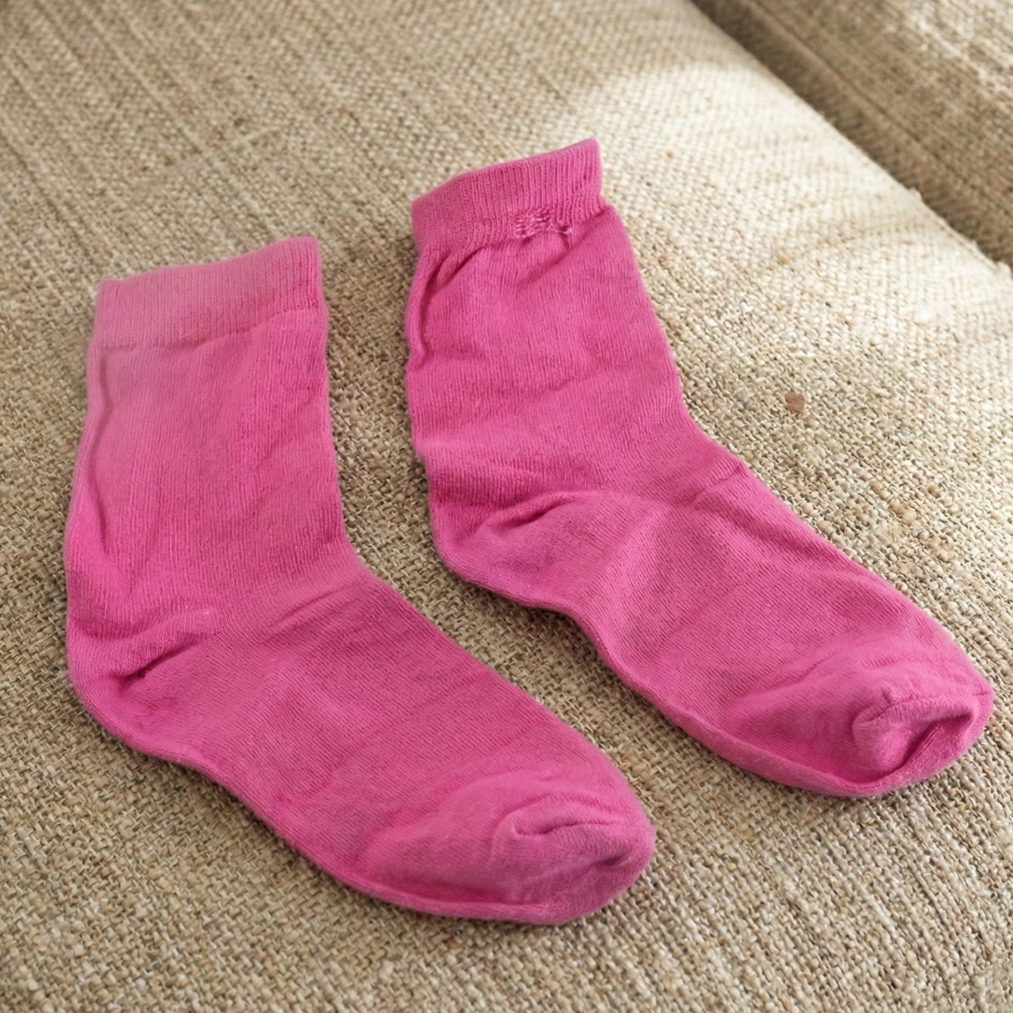 soft cotton pink socks for women pack of 1