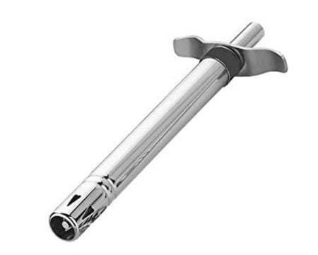 electronic gas lighter with stainless steel body for lighting gas stove