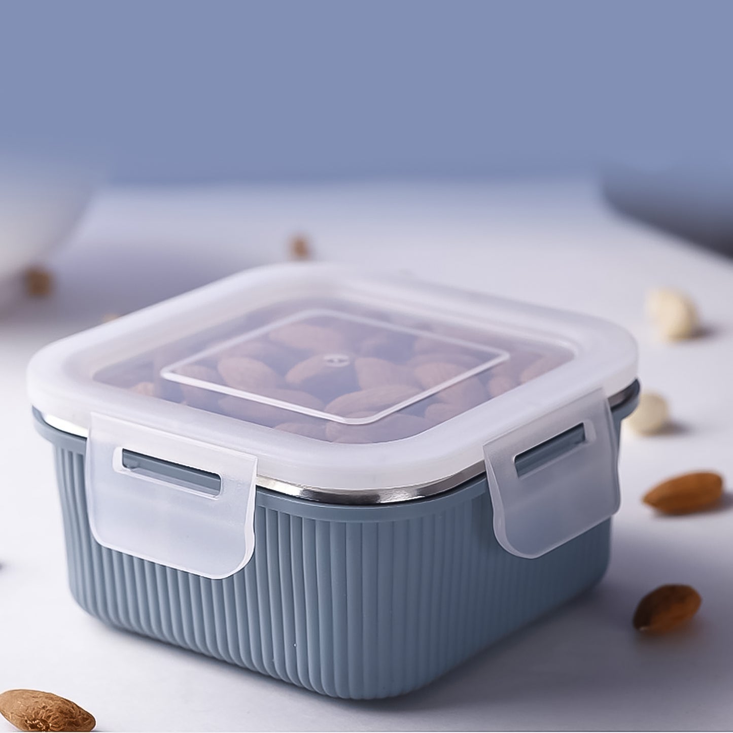 Apex Victor Square Food Storage Container (400 Ml  1 Pc)