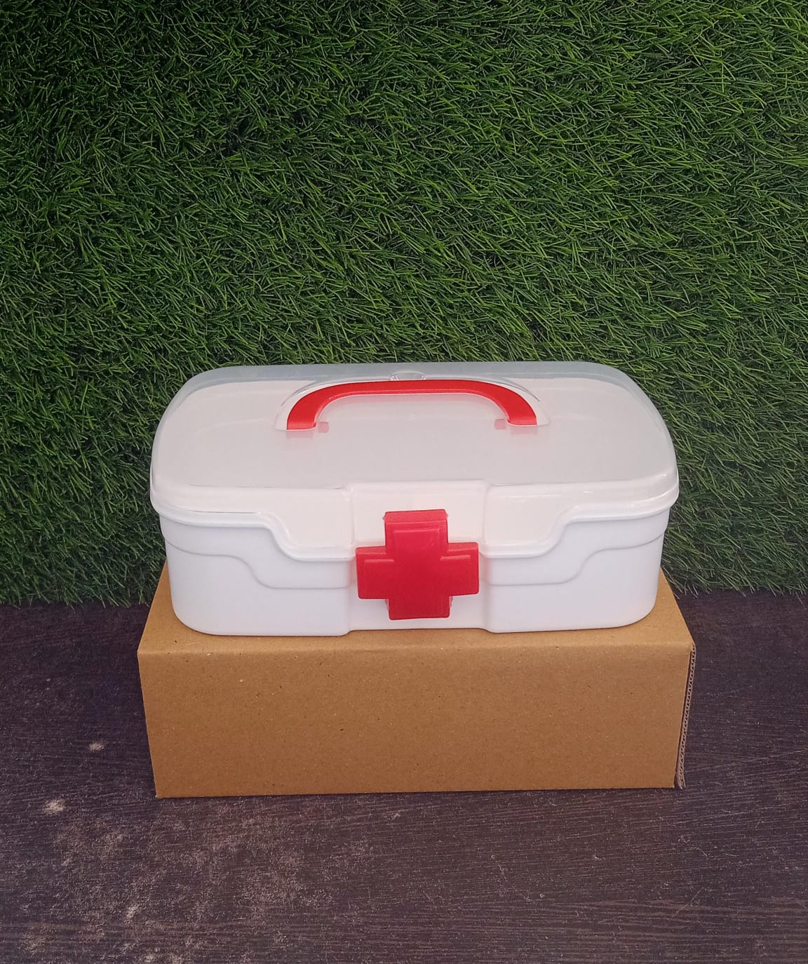 durable plastic medical utility storage box 16x8x22 cm pack of 1